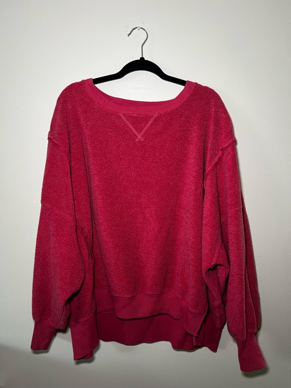 American Eagle Berry This Feels Seriously Huggable Sweater